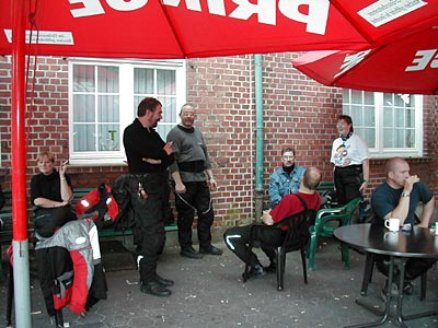 Ablaschen im Drügen Pütt